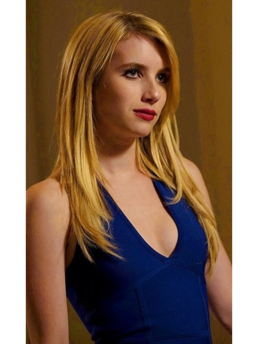 NWT Blue Bodycon Dress ASO Madison Montgomery in American Horror Story: Coven - Picture 5 of 9